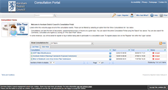 Desktop Screenshot of consult.horsham.gov.uk